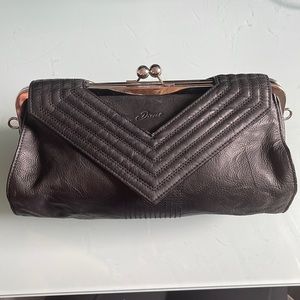 Diesel Leather Clutch